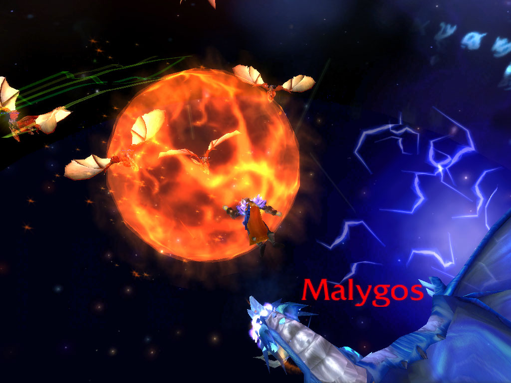 Kampf gegen  Malygos Maly210